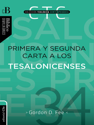 cover image of Primera y Segunda carta a los Tesalonicenses